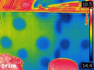 Dégât des eaux vue thermique